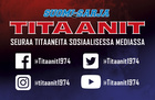 Seuraa Titaaneita sosiaalisessa mediassa!