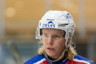 Vahvan ottelun pelannut Leevi Pekkarinen oli yksi voittoisan perjantai-illan titaanimaalareista.