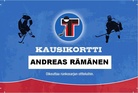 Andreas Rämänen voitti itselleen punanuttujen kausikortin Suomi-sarjakaudelle 2016–2017!