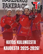 Lämmin kiitos kuluneesta kaudesta 2025–2026!